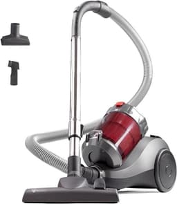 MMP® Steelstofzuiger met snoer - Steelstofzuiger - Stofzuiger - Rood - ‎40cm x 27cm x 35cm — thumbnail 1