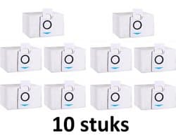 10 x stofzakken geschikt voor de Ecovacs Deebot X1 OMNI / T10 OMNI / X1 TURBO - Vuilafvoerzakken - Grote Capaciteit Stofzuigerzak - Hoogwaardige vervanging - Compatibel met model: Ecovacs: Deebot X1 OMNI T20 OMNI T10 OMNI X1 Turbo -10 stuks afvalzak