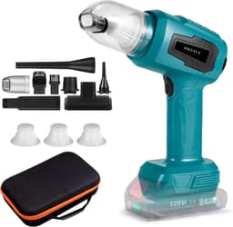 Instava - Accu Auto Stofzuiger zonder Accu - Geschikt voor Makita 18v Accu - Handstofzuiger Draadloos - Autostofzuiger - Kruimeldief - Mini Stofzuiger — thumbnail 1