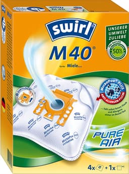 Swirl M40 stofzuigerzakken - 4 stuks + 1 filter - Geschikt voor Miele GN - Classic C1 - Complete C2 - Complete C3 - S2 - S5 - S8 — thumbnail 2