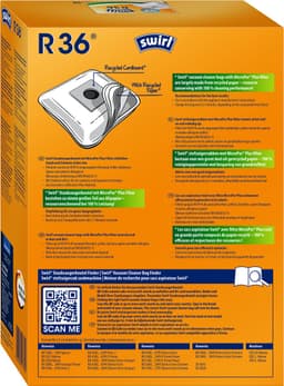 Swirl Stofzuigerzakken R36 4 stuks — thumbnail 2