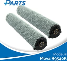 Mova R9540K Dweilborstels (2 Stuks, Plus.Parts® alternatief voor MV-Z60URC-MROLL) — thumbnail 1