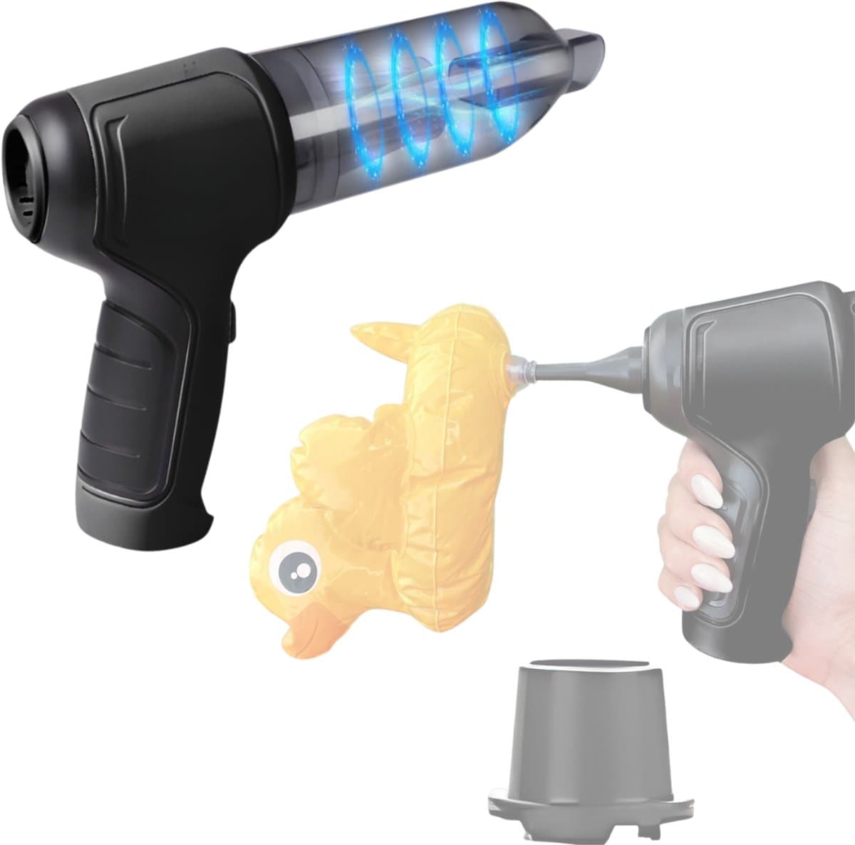 Zavio® Auto Stofzuiger - Kruimeldief - Handstofzuiger — afbeelding 1