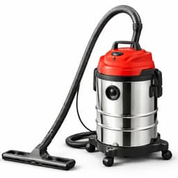 Industriële Nat- en Droogzuiger 3-in-1 – 15 Liter – 1200W – Met Blaasfunctie – Waterdichte Bouwstofzuiger — thumbnail 1