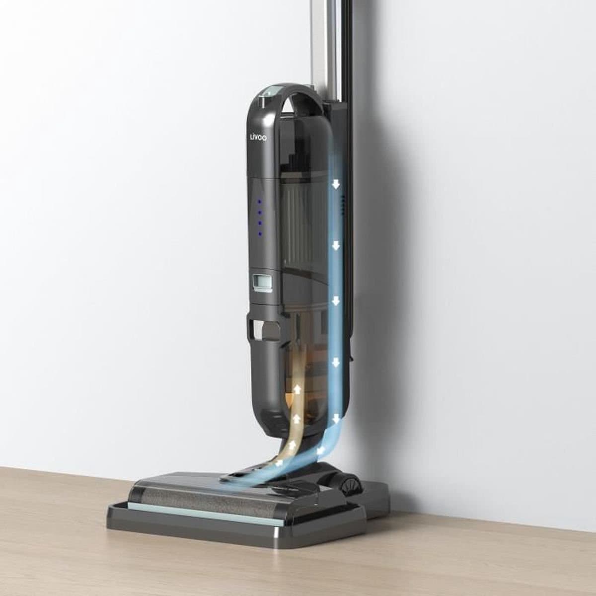 LIVOO – DOH143 CLEAN'UP – 2-in-1 steelstofzuiger – 15 kPa – 600 W — afbeelding 1