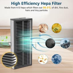Accessoireset geschikt voor Dreame L10s Ultra Gen 2 / L10s Pro Ultra Heat / X30 Ultra / Mova E30 Ultra, met hoofdborstels, stofzakken, dweildoeken, zijborstels en filters — thumbnail 5