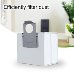 Dailygoods- Stofzak Hoge Capaciteit - 10x Poederzak - Waterdicht - Eenvoudig te Installeren - Voor Roborock S7 MaxV Ultra/Q5+/Q7+/Q7 Max+/T8 - Superieure Filterprestaties - Vacuümzak — thumbnail 1