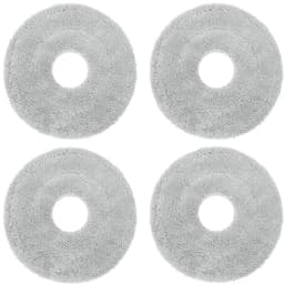 PromoHome Vervangende Mopdoeken 4 Stuks - Geschikt voor Dreame L10 Ultra/L10S Pro/L10S Ultra/L10S Pro Ultra Heat/L10 Prime/L20 L30 L40 L50 Ultra/X30 X40 X50 Ultra/Mova E30 V50 Ultra P10 P50 Pro Ultra Robotstofzuigers — thumbnail 1