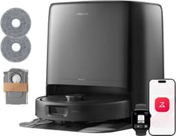 Roborock Qrevo 2 Pro Set-Robotstofzuiger-FlexiArm-technologie-25000 Pa-dubbel anti-klitsysteem-Intensieve tapijtreiniging 15 mm Dweilverhoging-Drogen met 45°C hete lucht en zelfreiniging op 75°C-Roborock SmartPlan 3.0-Reactive Tech obstakelvermijding — thumbnail 1