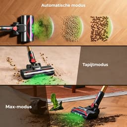 Konsoefuly Stofzuiger Draadloos - 650W Borstelloze Motor Met 125000 Omwentelingen per Minuut - 70 Minuten - 3 snelheden - Extra HEPAfilter — thumbnail 3
