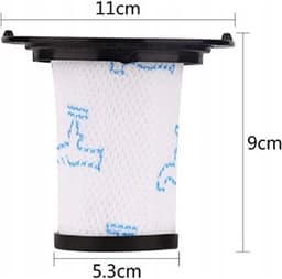 2 x filter voor ROWENTA: Air Force 360 Max: RH902, RH903, RH904 Air Force 560: RH947, TY947 Air Force 560 Flex: RH947, RH949, TY947, TY949 Air Force All-In-One 460 RH925, RH927, RH928, RH929, TY925, TY926, TY928, TY929 - TEFAL en andere - vervanging — thumbnail 5