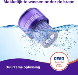 DEGG® - Hepa Filter Geschikt voor Dyson V11 & V15 - Wasbaar - Vervangt Dyson V11 & V15 Filter - Onderdelen - Duurzaam - Premium Kwaliteit - 4 STUK(S) — thumbnail 4