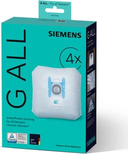 Siemens VZ41FGALL stofzuigerzak 4 stuks , ook geschikt voor Bosch stofzuigers — thumbnail 1