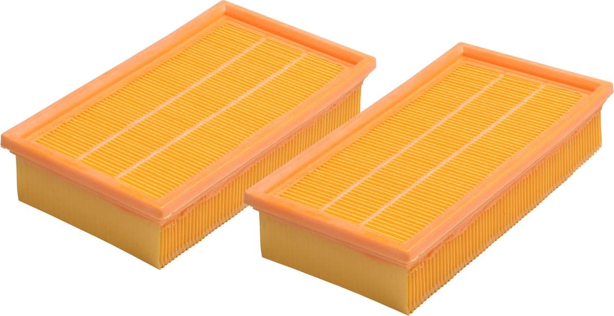 Geschikt voor FLEX. 2 stuks Vlakfilter voor VC35L, VCE35L, VCE45L, Stofklasse L. COVAKO Merk — afbeelding 1
