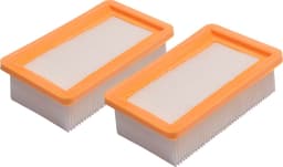 Geschikt voor KARCHER. voordeelpak 2 stuks vlakfilter voor, Aszuiger AD2, AD3, AD4, AD3000, AD3200, 6.415-953.0. COVAKO Merk — thumbnail 1