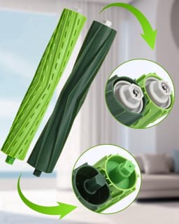 Onderhoudsset XL - Geschikt voor iRobot Roomba - i7 i7+ (niet j7+) i1 i1+ i3 i3+ i4 i4+ i5 i5+ i6 i6+ i8 i8+ e5 e6 e7 - Geschikt voor iRobot Roomba Onderdelen : 6 Roller, 10 hoogwaardige filters en 10 zijborstels. — thumbnail 4