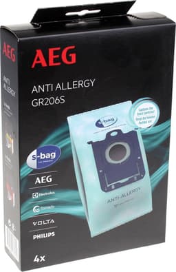 AEG - STOFZUIGERZAK - GR206S - ANTI-ALLERGIE -4ST - 9001684761 — thumbnail 1