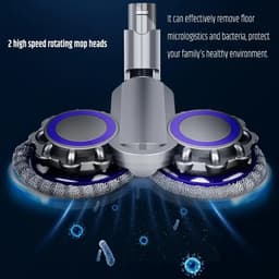 10 Stuks Herbruikbare & Wasbare Moppads voor Dyson V7, V8, V10, V11 - Hoogwaardige Microvezel Moppen - Accessoires voor Elektrische Mopkoppen — thumbnail 3