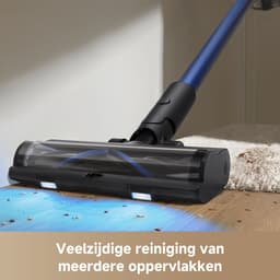 MOVA S4 Detect - Snoerloze Steelstofzuiger - 150 AW Zuigkracht - Tot 90 min Accuduur - 8x 2500 mAh Sterke Accu - LED-borstel - 99,9% Filtratie - Borstel voor Meerdere Oppervlakken — thumbnail 5