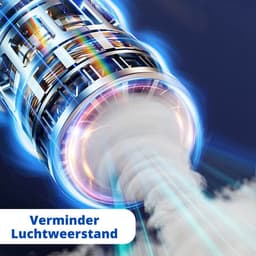 Happyment Kruimeldief - Handstofzuiger - Snoerloos - Draadloos - Auto Stofzuiger - Caravan - Best Verkocht - Grijs — thumbnail 3