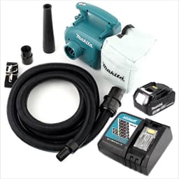 Makita DVC 350 RF1 snoerloze stofzuiger 18V + 1x oplaadbare accu 3.0Ah + lader — thumbnail 5