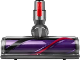 ZENC® Aangedreven Zuigmond Geschikt voor Dyson Steelstofzuiger V15, V11, V10, V8 & V7 - Turbo Borstel - Vloerzuigmond - Stofzuigermondstuk - Opzetstuk - Mondstuk - Stofzuigeraccessoires - Grijs — thumbnail 2