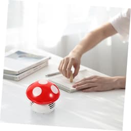 Mini Stofzuiger - Tafelstofzuiger Kruimeldief - Bureau Schoonmaken - Laag Geluidsniveau - 115 Gram - Rood — thumbnail 2