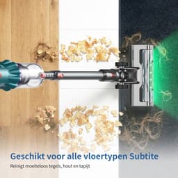 Avalue 3-in-1 Stelstofzuiger Draadloos – 300W – 32000Pa Zuigkracht – 60 Minuten – 4 Opzetstukken – Zonder Zak – Voor Thuis en Auto — thumbnail 4