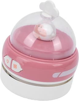 Desktopstofzuiger - Mini kruimeldief - Bureau schoonhouden - Geïntegreerd nachtlampje - 11.5 x 9 x 9 cm - Roze — thumbnail 5