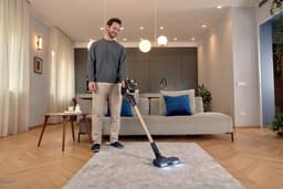 Hoover HF4 Plus Pet - Draadloze Steelstofzuiger geschikt voor dierenharen - 70 min - HEPA-filter - LED-verlichting - Inclusief opzetstukken - Kruimeldief - Mini Turboborstel voor huisdierenharen - HF4P10P 011 — thumbnail 2