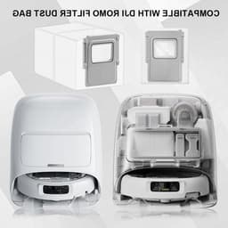 Stofzuigerzakken voor robotstofzuigers, meerlaags vlies, lekvrij design, 4 stuks, 2,5 liter capaciteit, accessoires voor optimale reiniging — thumbnail 5