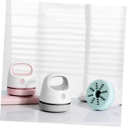 Draadloze Tafelstofzuiger - Mini Stofzuiger - Bureau Schoonmaken - USB Oplaadbaar - 3.9 x 3.4 Inch - Roze — thumbnail 2