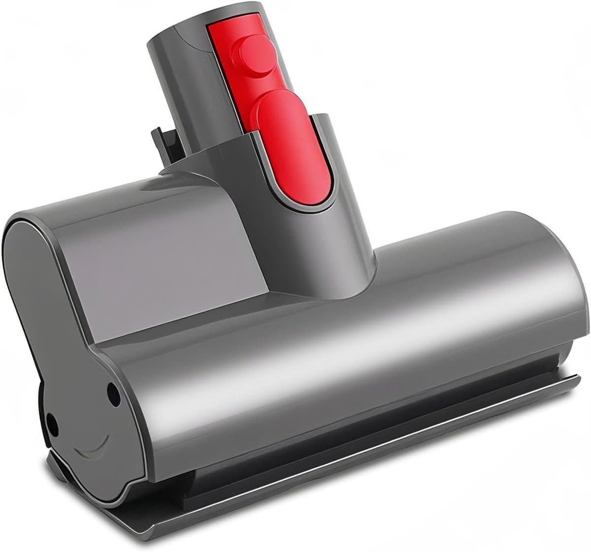 Onderdelen voor stofzuigers - Diepteborstel Mini Power Tool - Compatibel met Dyson V7 V8 V10 V11 V15 draadloze stofzuigers - Reinigt gemakkelijk matrassen, banken en auto-interieurs grondig - Grijs — afbeelding 1