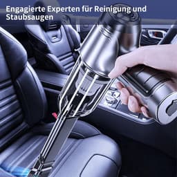 Handstofzuiger met 5 filters en 1 stofzak; snoerloze handstofzuiger; 120W snoerloze handstofzuiger; handstofzuiger op batterijen. — thumbnail 4