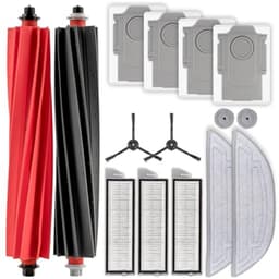 Accessoires Kit (15 Stuks) Compatibel Met Roborock S8 MaxV Ultra / S8 Max Ultra – Rolborstels, Zijborstels, HEPA Filters, Stofzakken & Dweilkussens, Vervangingsset — thumbnail 1