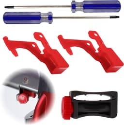 Schakelaars Vervangingsset - Reparatieset Stofzuiger - Draadloze Stofzuiger Repareren - Versterkte Schakelaars - 5 stuks - Zwart — thumbnail 1