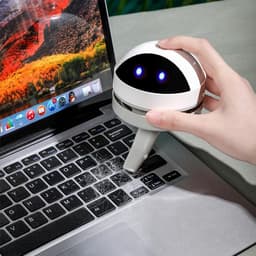 Draagbare Mini Stofzuiger USB Oplaadbaar voor Bureau en Auto — thumbnail 3