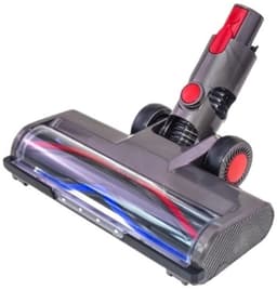 TEKROA® Aangedreven Zuigmond Geschikt voor Dyson Steelstofzuiger V15, V11, V10, V8 & V7- Vloerborstel Met 4 LED Lampen - Grijs — thumbnail 1