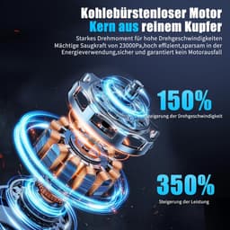 Kruimeldief draadloos - Handstofzuiger - Autostofzuiger - Zuigmond — thumbnail 4