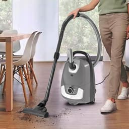 TIM® Karcher - Karcher Stofzuiger - Bouwstofzuiger - Festool Stofzuiger - Bouwstofzuiger Zonder Zak - Grijs - 33cm x 31cm x 53cm — thumbnail 3