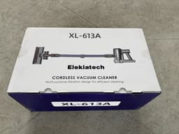 Elekiatech Steelstofzuiger- 46000Pa - 50 Minuten Gebruikstijd - 8 Kegel Filtersysteem Steelstofzuiger Draadloos - 1,5 L Stofbak - 2200 mAh Accu - voor Tapijten en Harde Vloere - Paars — thumbnail 2