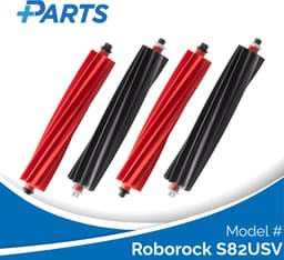 Roborock S82USV Borstels (4 Stuks, Plus.Parts® alternatief voor 8.02.0322) — thumbnail 1