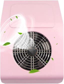 Nagelstofzuiger - Nail Dust Collector - Nagelstyling Schoon - Krachtige Zuigkracht - 40W - Wit — thumbnail 5
