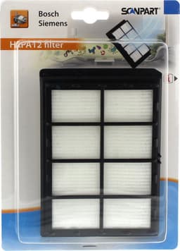 Scanpart HEPA stofzuiger filter H12 - Geschikt voor Bosch Siemens - BBZ8SF1 - FA0500 - Alternatief — thumbnail 1