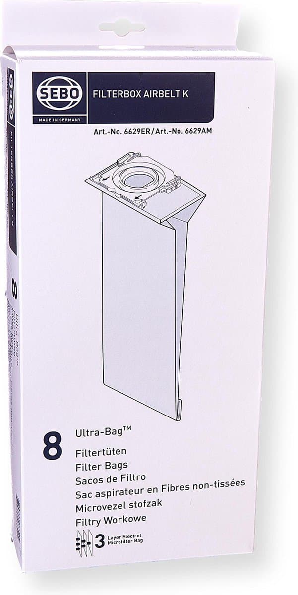 Sebo Originele K Series - Stofzuigerzakken - 8 Stuks — afbeelding 1