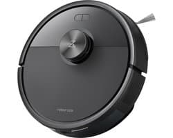 Roborock Q7 M5–Robotstofzuiger met dweilfunctie–10000 Pa sterke zuigkracht–Dubbel antiklitsysteem– 150 min gebruiksduur– LiDAR-navigatie–Stofzuigerrobot voor tapijt– Dierenharen–Zwart–Q5 PRO Upgrade