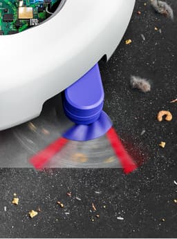 DYSON r2 Nurovi Wash+Dry - Dweilrobot - Met Dweilfunctie - 21000 Pa - Lichtgrijs — thumbnail 2