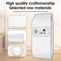 Set van 15 geschikt voor 204308 CT Mini/Midi vervangende stofzuigerzakken - geschikt voor Festool – stofzakken - filterzakken — thumbnail 2