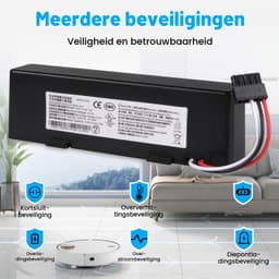 Stofzuigeraccu - 5600 mAh - 14,8 V - Lithium-ion — thumbnail 5