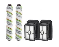 Borstelrollen en filters - 4 stuks - Compatibel met CrossWave